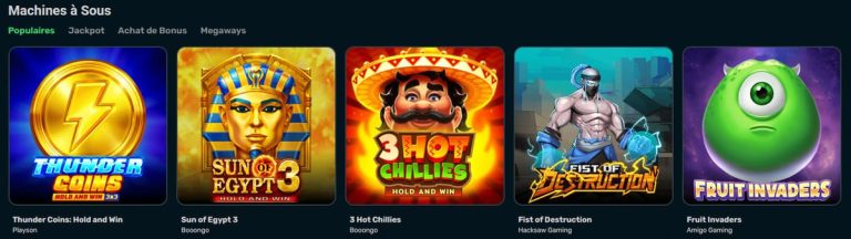 Grandz Bet Casino machines à sous