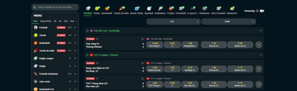 Grandz Bet Casino paris sportifs